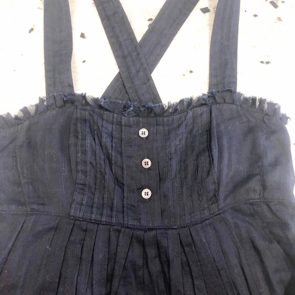 J Crew Navy Sundress  K137 - Picture 6 of 8